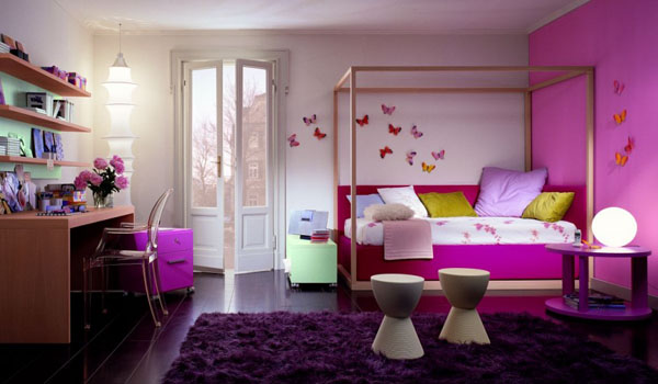 deco chambre fille girly