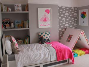 deco chambre fille girly