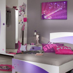 deco chambre fille musique