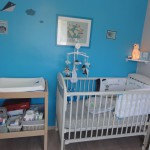 deco chambre garcon bleu gris