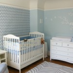 deco chambre garcon bleu gris
