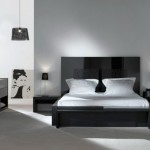 deco chambre noir et blanche