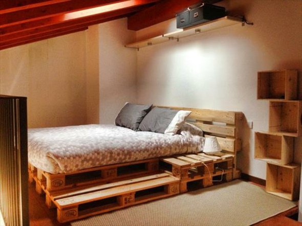 deco chambre palette
