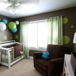 deco chambre vert et marron