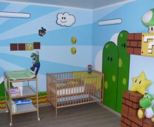 deco de chambre mario