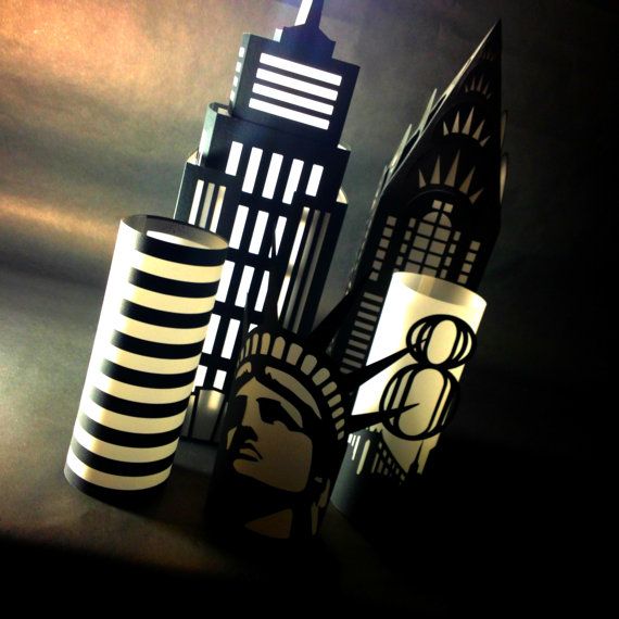 deco de table new york a faire soi meme