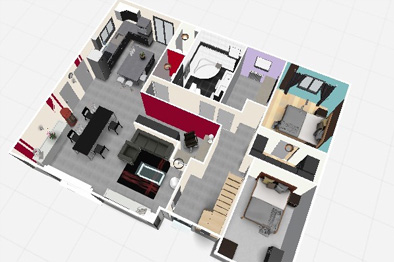decoration chambre 3d gratuit