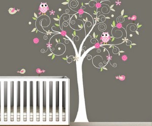 decoration chambre bebe hibou