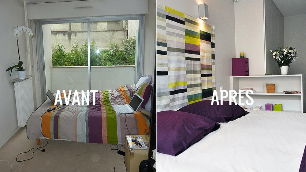 decoration chambre en longueur