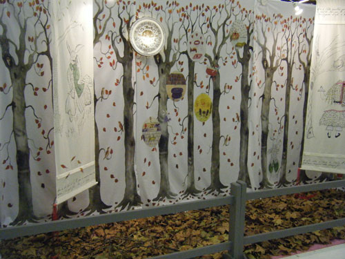 decoration chambre foret enchantee