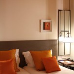 decoration chambre orange