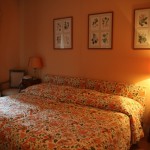 decoration chambre orange