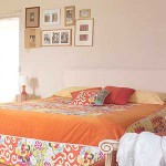 decoration chambre orange