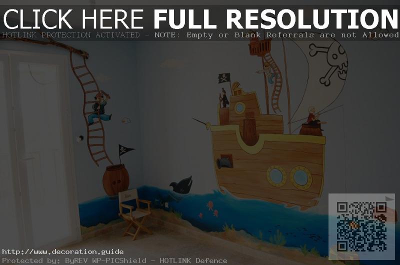 decoration chambre pirate