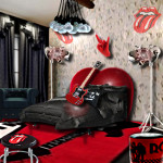 decoration chambre rock n roll