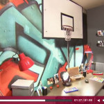 decoration chambre theme basket