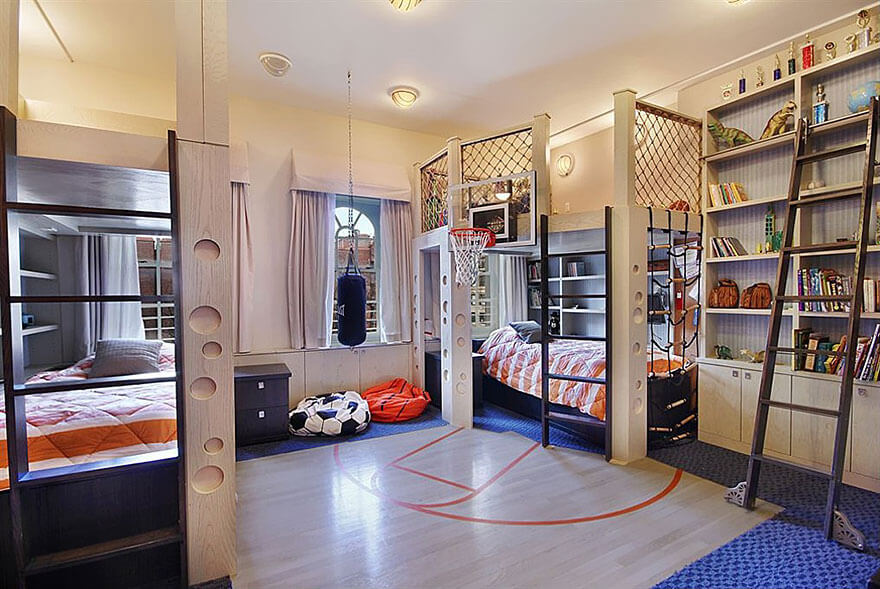 decoration chambre theme basket