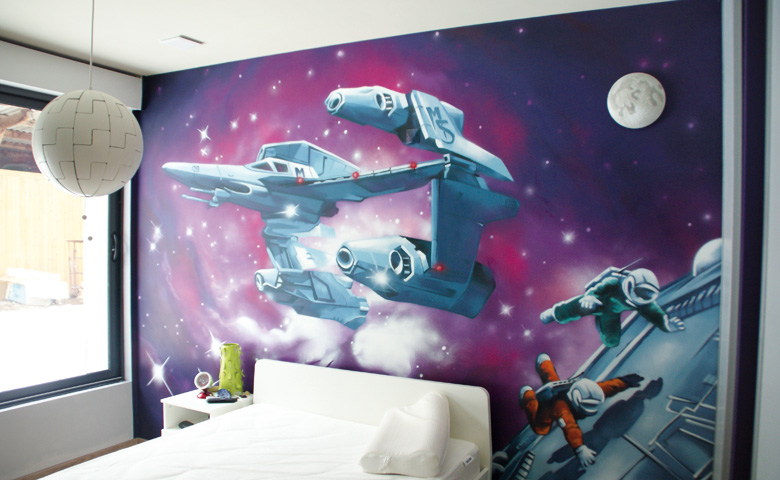 decoration chambre theme espace