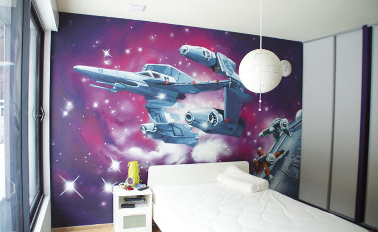 decoration chambre theme espace