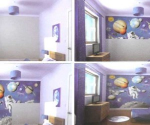 decoration chambre theme espace