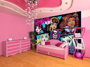 decoration de chambre monster high