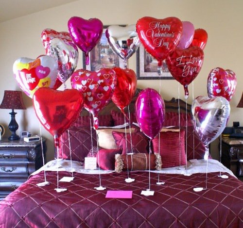 decoration de chambre saint valentin