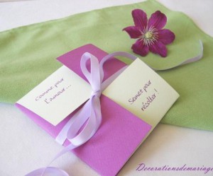 decoration faire part