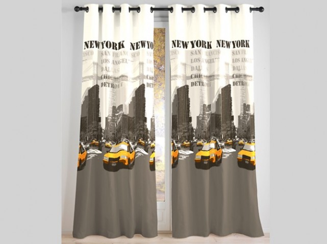 decoration new york chambre conforama