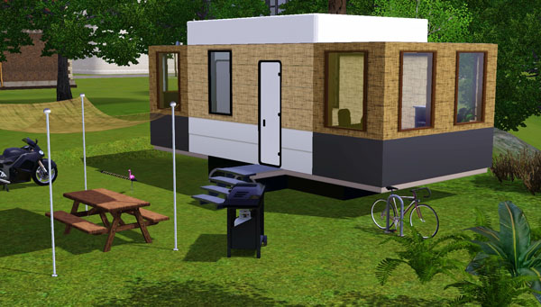 decoration tente roulotte