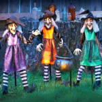 fabriquer deco halloween exterieur