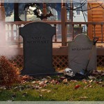 fabriquer deco halloween exterieur