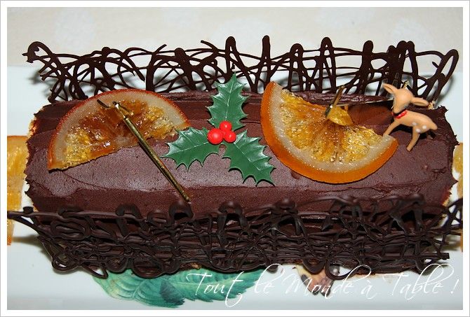 faire decoration buche