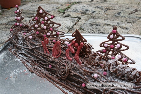faire decoration buche