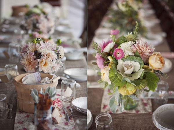 faire decoration de table mariage