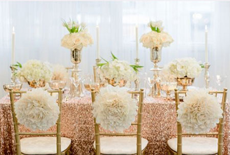 faire decoration de table mariage