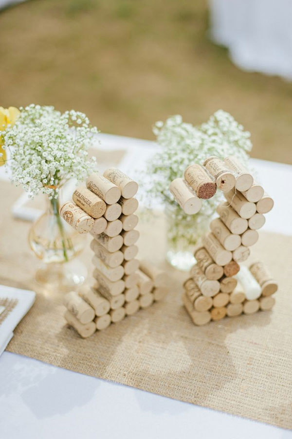 faire decoration de table mariage