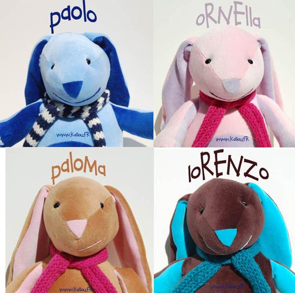 faire un doudou lapin