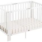 lit bebe barreaux pliant