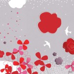 tableau pour chambre rouge