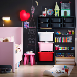 astuce rangement chambre fille