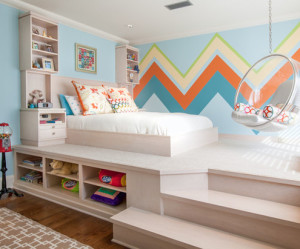 astuce rangement chambre fille