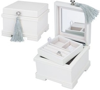 boite a bijoux blanc