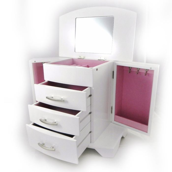boite a bijoux blanc