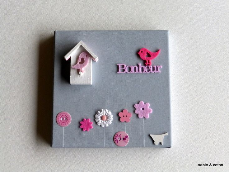 cadre decoration chambre bebe fille