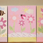 cadre decoration chambre bebe fille