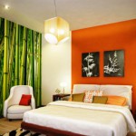 chambre deco bambou