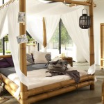 chambre deco bambou