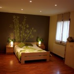 chambre deco bambou