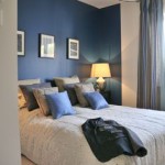 chambre deco bleu