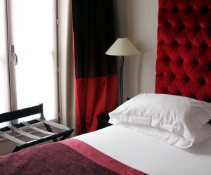 chambre deco mauve
